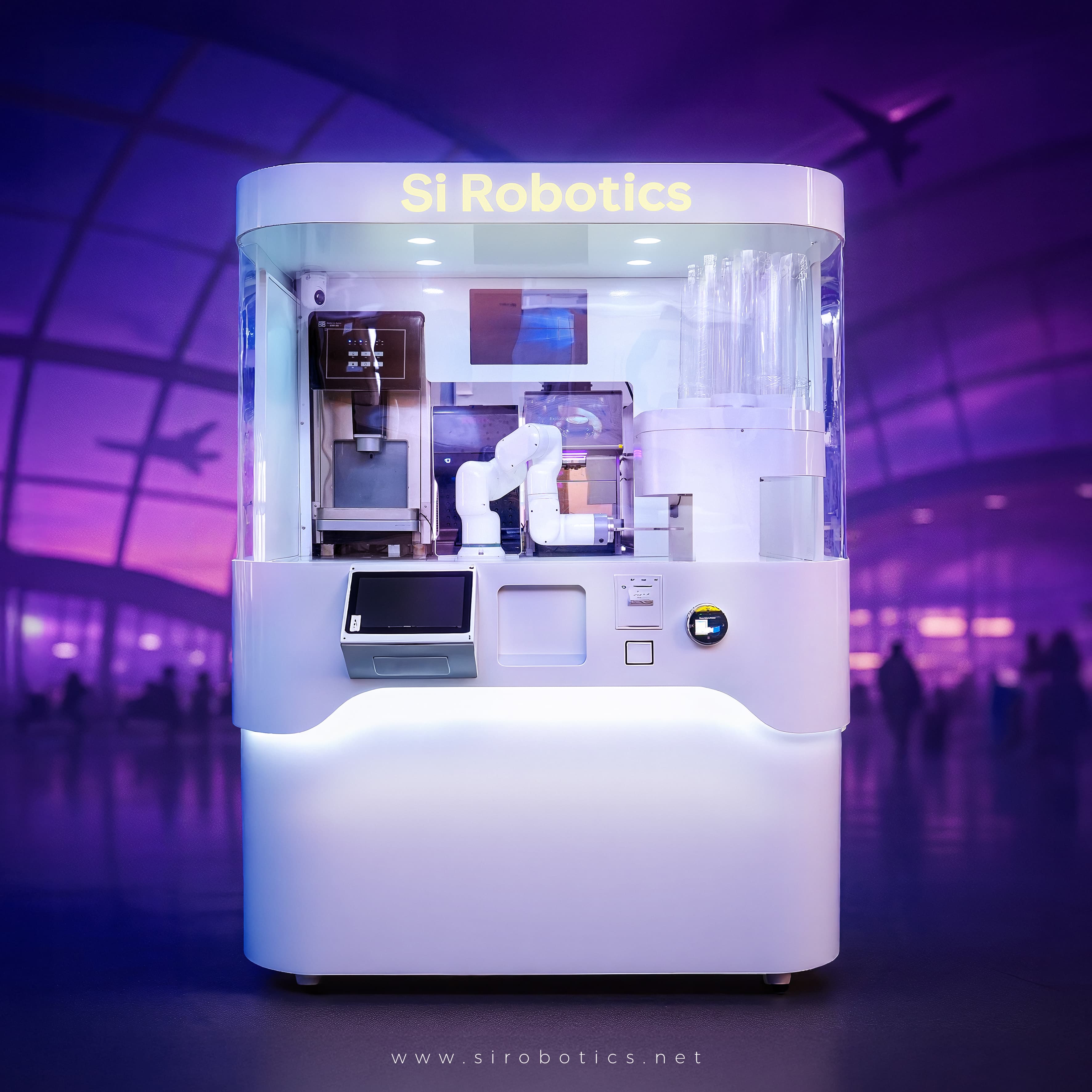 One Arm Coffee Robot