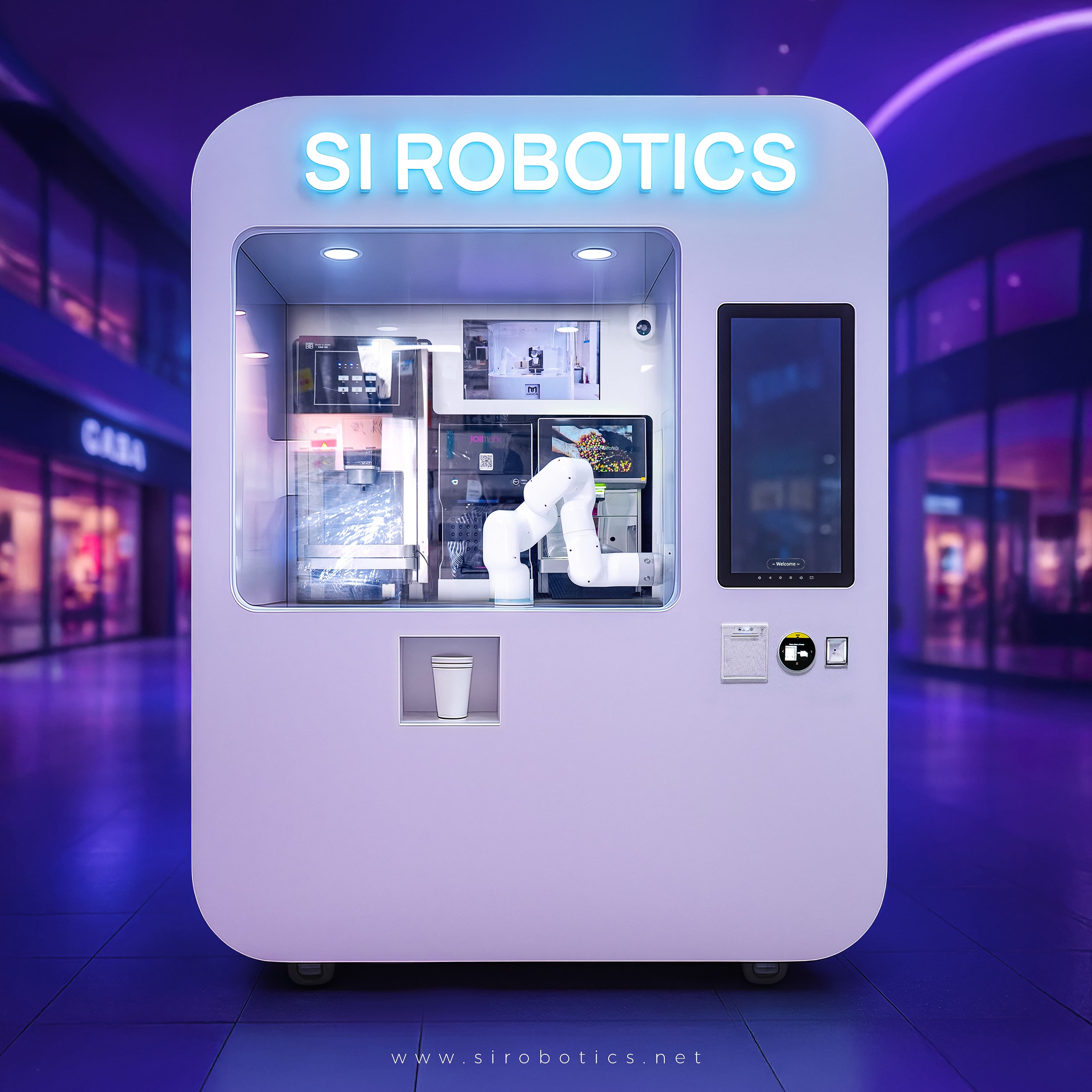 Coffee Kiosk Robot